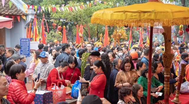 Đình Hào Nam tưng bừng tổ chức lễ hội truyền thống - Ảnh 18.