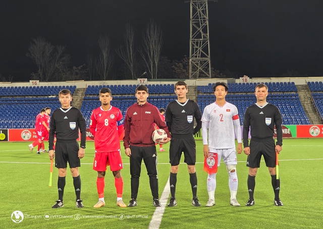 U23 Việt Nam hòa U23 Tajikistan 0-0 trong trận giao hữu thứ hai tại Dushanbe  - Ảnh 2.