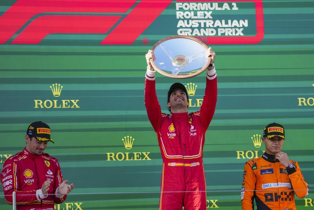 Đua xe F1: Carlos Sainz vô địch GP Australia 2024 - Ảnh 3.