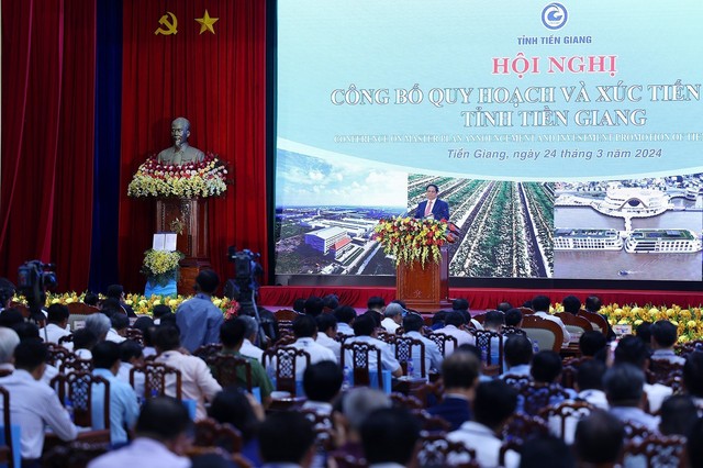 Thủ tướng chỉ rõ một trọng tâm, hai tăng cường, ba đẩy mạnh trong thực hiện Quy hoạch tỉnh Tiền Giang - Ảnh 2.