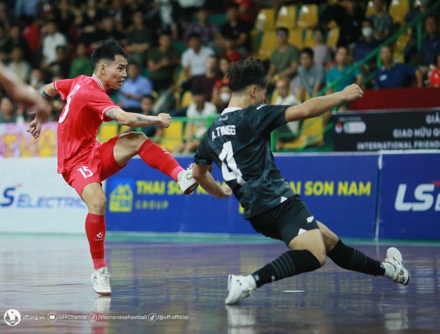 Đội tuyển futsal Việt Nam hòa New Zealand trong trận ra quân tại Giải futsal quốc tế 2024 - Ảnh 3.