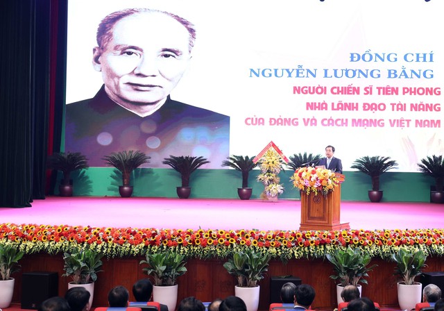 Kỷ niệm 120 năm Ngày sinh đồng chí Nguyễn Lương Bằng - Ảnh 2.