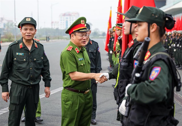 Hơn 5.000 chiến sĩ Cảnh sát cơ động tham gia tổng duyệt Lễ kỷ niệm 50 năm ngày truyền thống - Ảnh 2.