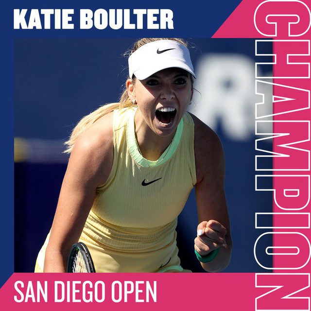 Katie Boulter vô địch giải quần vợt San Diego mở rộng - Ảnh 1.