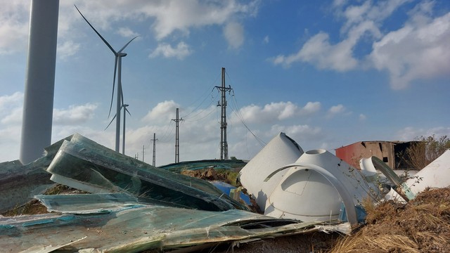 Sự cố gãy tua-bin điện gió ở Bạc Liêu gây thiệt hại khoảng 200 tỷ đồng - Ảnh 2.