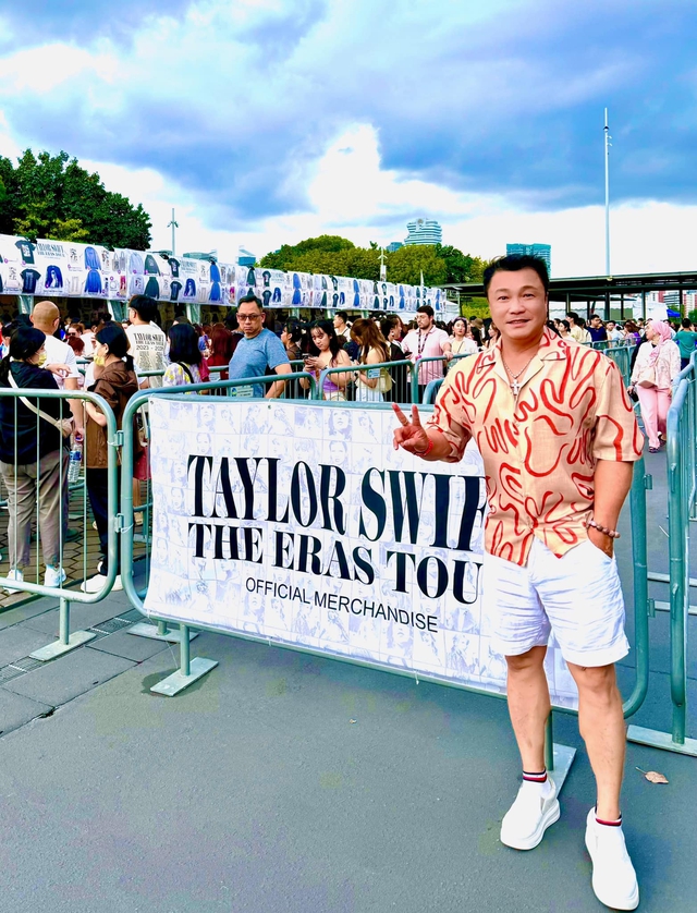 Hàng loạt sao Việt sang Singapore xem concert của Taylor Swift - Ảnh 6.