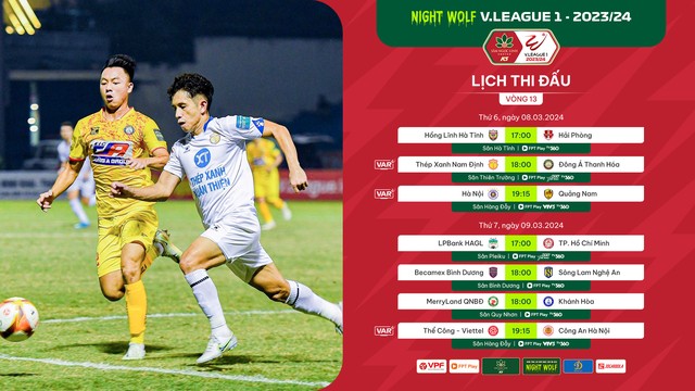 Lịch thi đấu và trực tiếp V.League hôm nay 8/3 | Tâm điểm CLB Hà Nội vs CLB Quảng Nam - Ảnh 1.