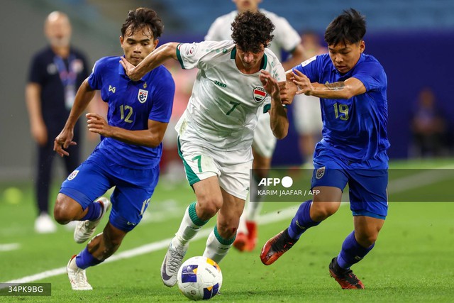 U23 Thái Lan tạo bất ngờ khi thắng U23 Iraq 2-0 - Ảnh 3.