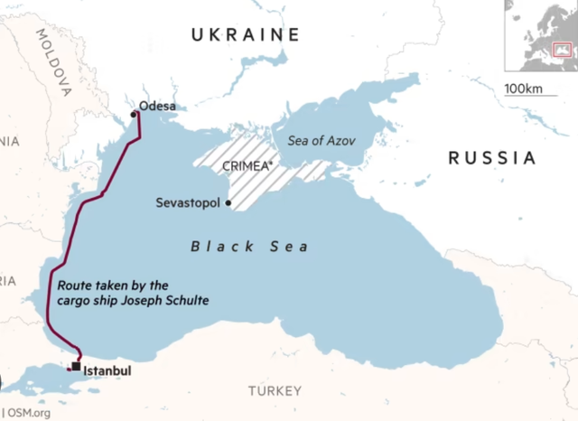 Ukraine rút khỏi thỏa thuận vận chuyển Biển Đen vào phút chót - Ảnh 1.