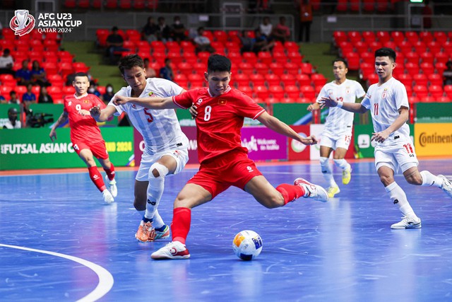VCK futsal châu Á 2024 (bảng A): Futsal Việt Nam chia điểm với Myanmar - Ảnh 3.