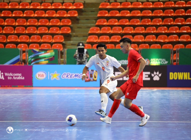VCK futsal châu Á 2024 (bảng A): Futsal Việt Nam chia điểm với Myanmar - Ảnh 2.