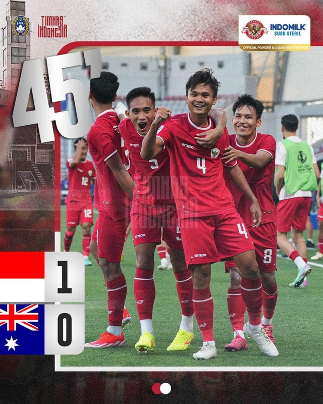 U23 Indonesia xuất sắc đánh bại U23 Australia với tỉ số tối thiểu! - Ảnh 2.