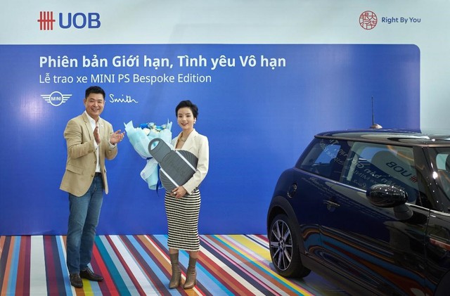 Khách hàng của UOB Việt Nam nhận xe Mini Cooper phiên bản giới hạn - Ảnh 3.