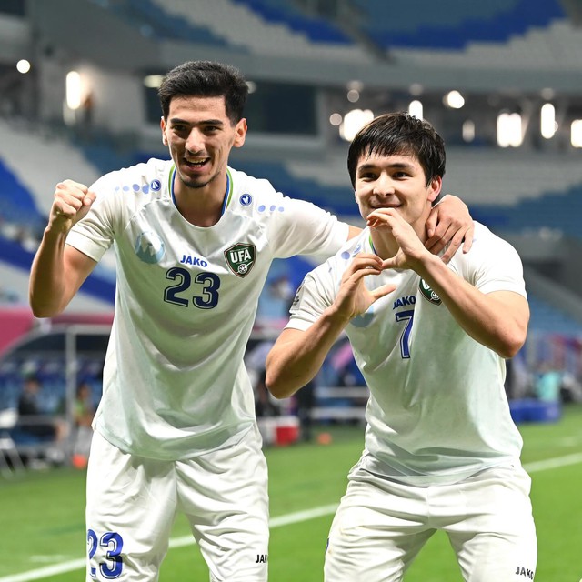 U23 Uzbekistan thắng đậm U23 Kuwait, cùng U23 Việt Nam vào tứ kết - Ảnh 2.
