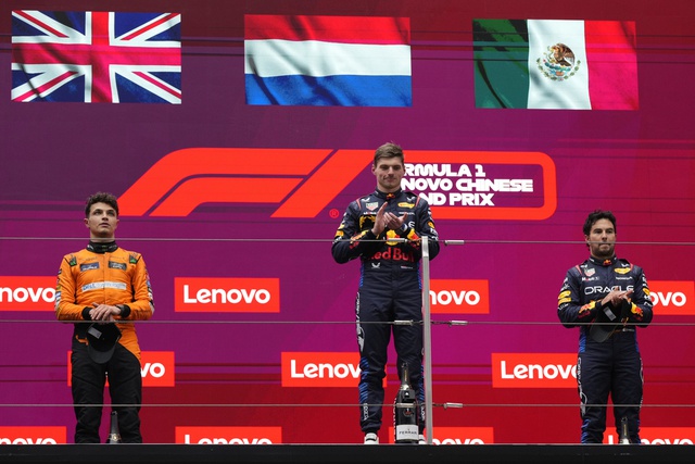 Max Verstappen về nhất tại GP Trung Quốc - Ảnh 3.