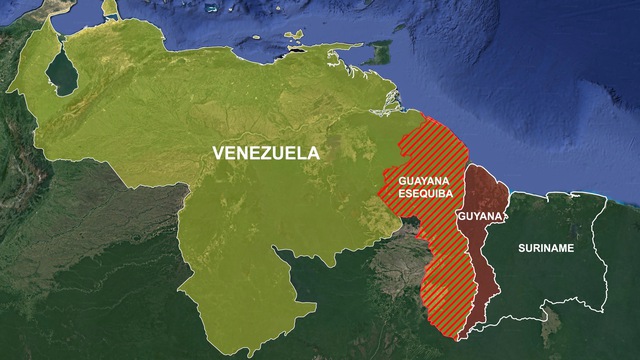 Gia tăng căng thẳng giữa Venezuela và nước láng giềng Guyana - Ảnh 1.