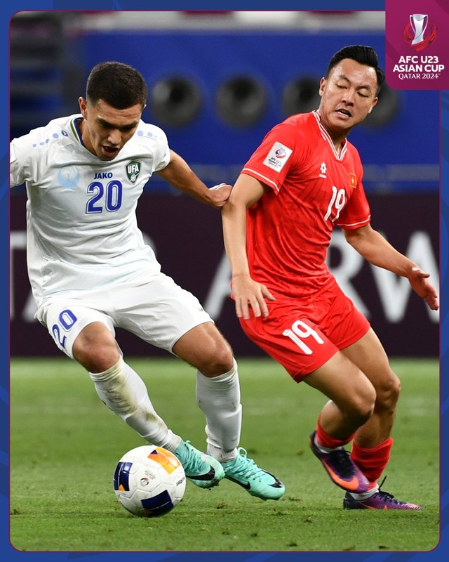 U23 Uzbekistan 3-0 U23 Việt Nam | Không có bất ngờ - Ảnh 4.