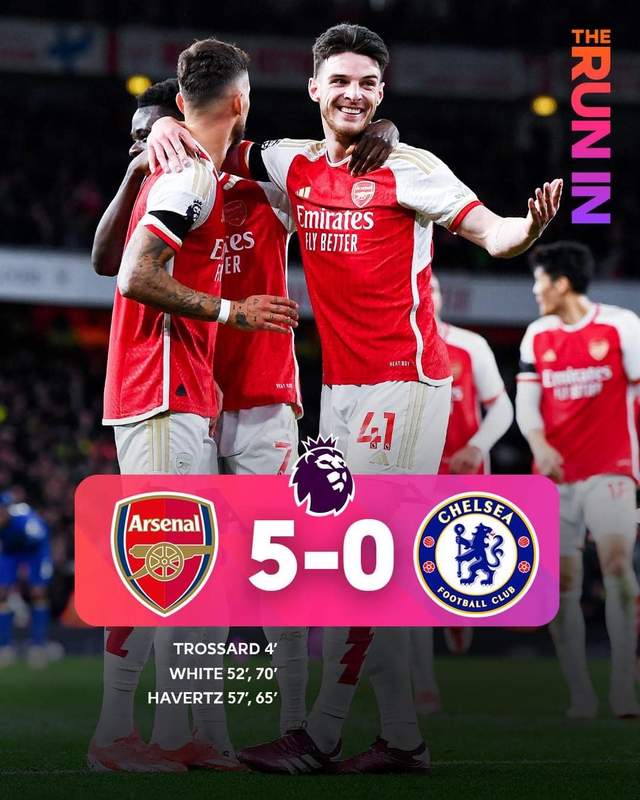 Vỡ trận trong hiệp 2, Chelsea thua phơi áo trên sân của Arsenal - Ảnh 1.