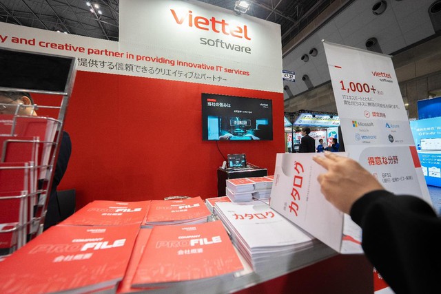 Viettel Software lần đầu tiên tham dự triển lãm CNTT lớn nhất Nhật Bản - Ảnh 3.