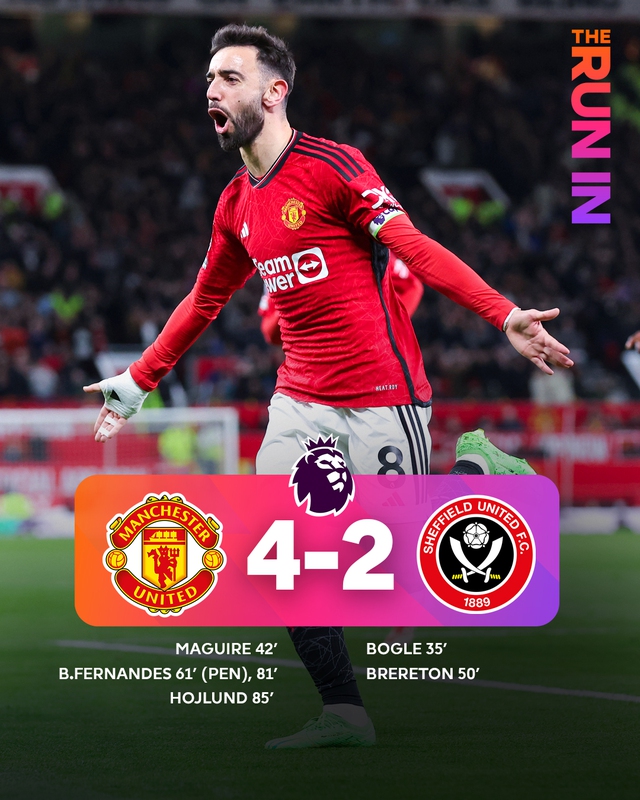 Manchester United ngược dòng giành chiến thắng trước Sheffield United - Ảnh 3.