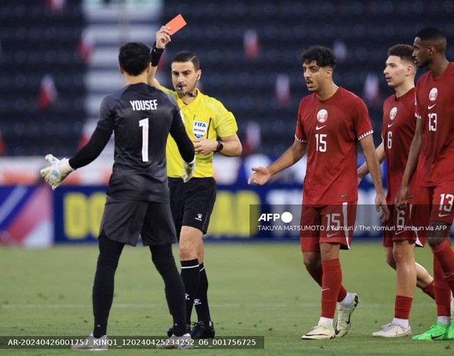 Vượt qua U23 Qatar, U23 Nhật Bản góp mặt ở bán kết U23 châu Á   - Ảnh 1.