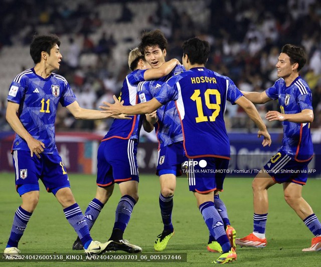 Vượt qua U23 Qatar, U23 Nhật Bản góp mặt ở bán kết U23 châu Á   - Ảnh 2.