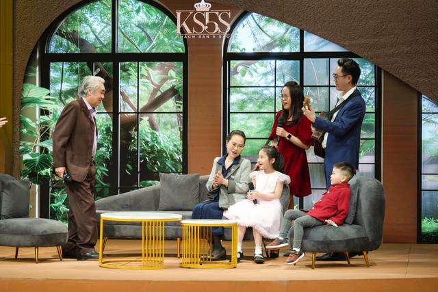 Khách sạn 5 sao: Người vợ kín tiếng của NSND Quang Thọ hiếm hoi xuất hiện trên truyền hình - Ảnh 2.