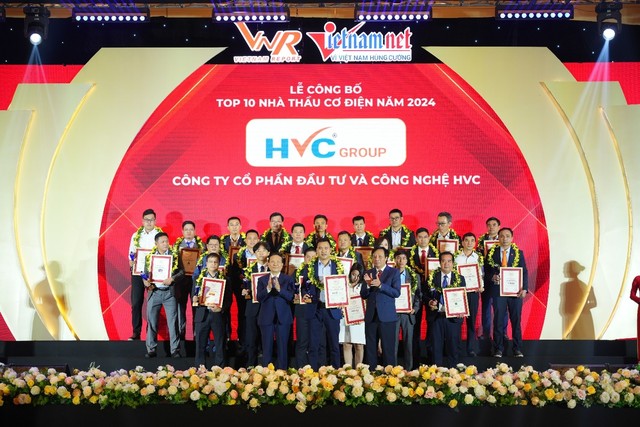Lễ công bố Top 10 Nhà thầu cơ điện 2024: Nỗ lực vươn tầm của HVC Group tiếp tục được công nhận - Ảnh 1.