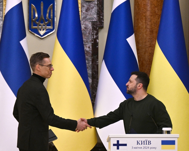 Phần Lan và Ukraine ký thỏa thuận hợp tác an ninh - Ảnh 1.