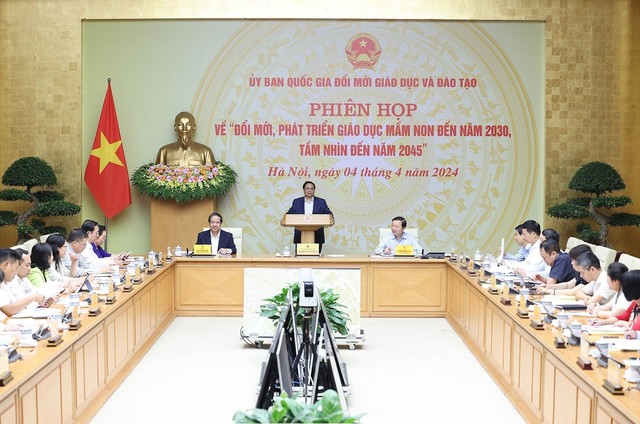 Thủ tướng chủ trì phiên họp Ủy ban Quốc gia đổi mới giáo dục và đào tạo - Ảnh 1.