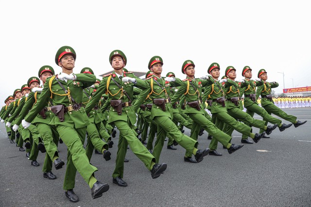 Tổ chức diễu binh, diễu hành kỷ niệm 50 năm Ngày truyền thống lực lượng Cảnh sát cơ động - Ảnh 6.