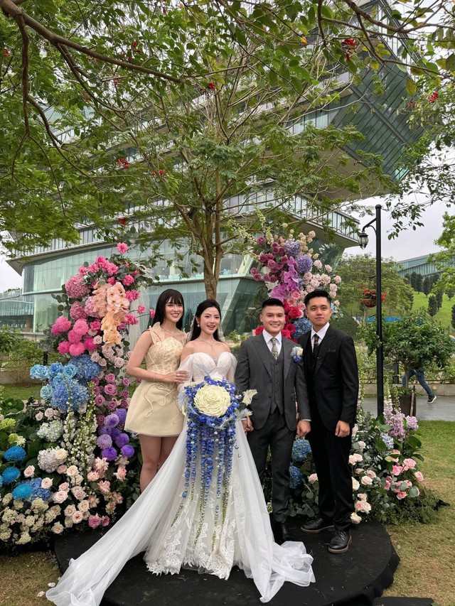 Toàn cảnh đám cưới sang chảnh của Quang Hải - Chu Thanh Huyền, báo tin sắp có em bé - Ảnh 8.