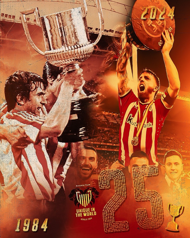 Athletic Bilbao giành chức vô địch Cúp Nhà vua Tây Ban Nha - Ảnh 1.