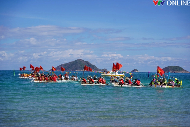 Sôi nổi lễ hội Đua bè truyền thống tại huyện Côn Đảo - Ảnh 3.