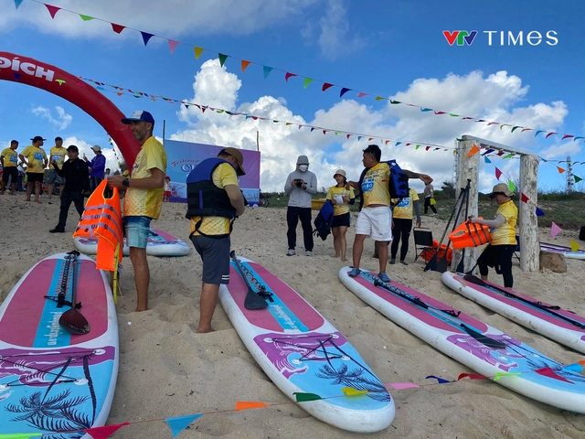 Bình Thuận: Sôi động Festival chèo SUP tại đảo Phú Quý - Ảnh 5.