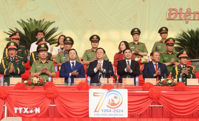 Tổng duyệt Lễ kỷ niệm 70 năm Chiến thắng Điện Biên Phủ - Ảnh 2.