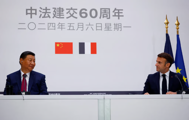 Lãnh đạo Trung Quốc - Pháp ra tuyên bố chung về nhiều vấn đề - Ảnh 1.