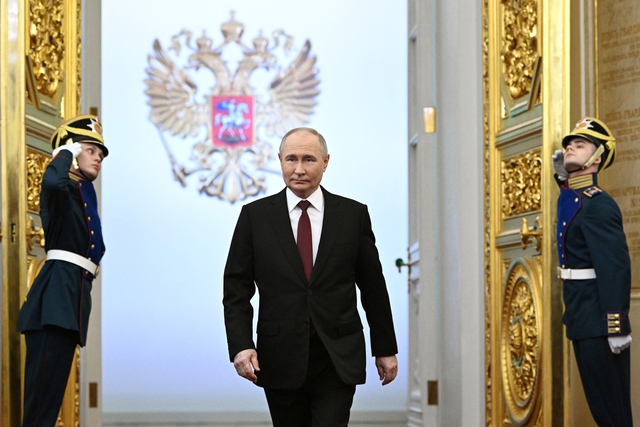 Ông Vladimir Putin nhậm chức Tổng thống Nga nhiệm kỳ thứ 5 - Ảnh 3.