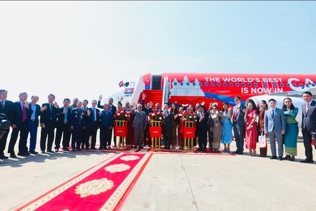 AirAsia Campuchia chính thức ra mắt - Ảnh 1.