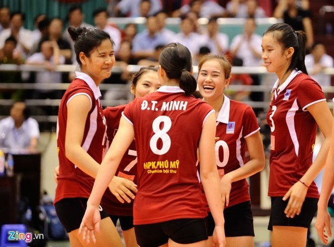Vietnam  volleyball team(photo: Zing)