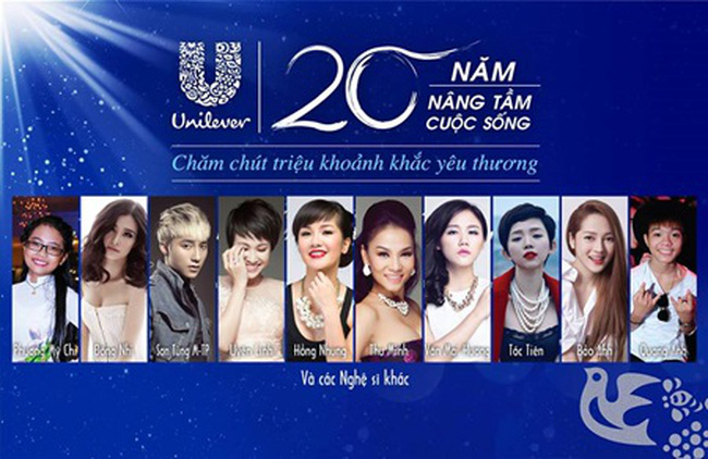 About 40,000 fans are expected to take part in a grand music festival, organised by Unilever Viet Nam to celebrate the corporation's 20-year presence in Viet Nam. — Photo Unilever Vietnam