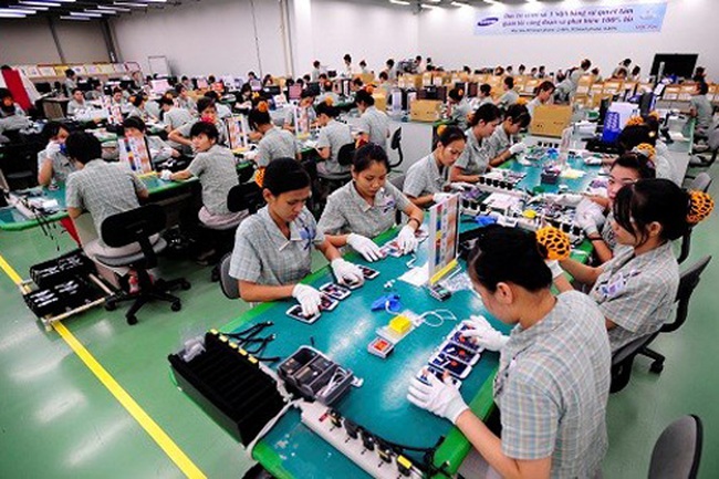 Samsung factory in Thai Nguyen, Vietnam (Photo: Vietnamnet)