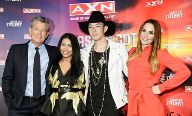 Asia’s Got Talent Judges: David Foster, Anggun,Van Ness Wu, and
Melannie C.