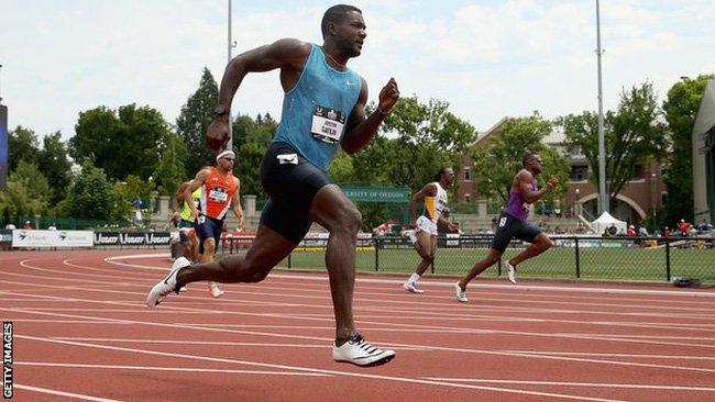 Justin Gatlin became the fifth-fastest 200m runner in history