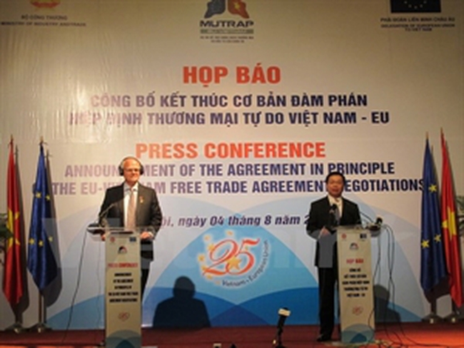 The press conference took place in Hanoi on August 4 (Photo: VNA)