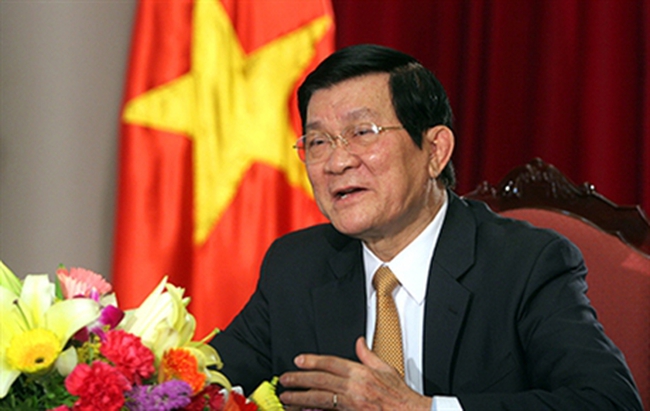 President Truong Tan Sang (Photo: petrotimes.vn)