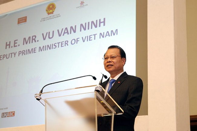 Deputy Prime Minister Vu Van Ninh