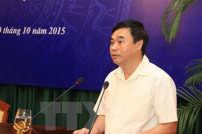 Deputy Foreign Minister and Chairman of the National Border Committee Ho Xuan Son speaks at the conference (Photo: VNA)