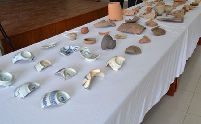 The findings were results of an excavation carried out by the Centre for Imperial City Research under the Ministry of Culture, Sports and Tourism.(Source :thethaovanhoa)