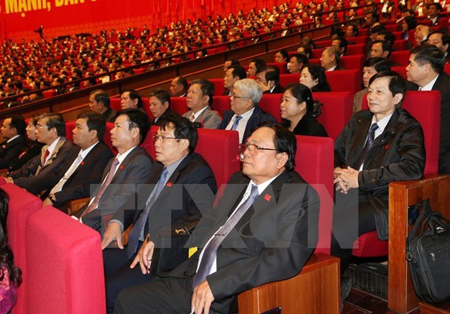 Delegates to the 12th National Party Congress (Photo: VNA)